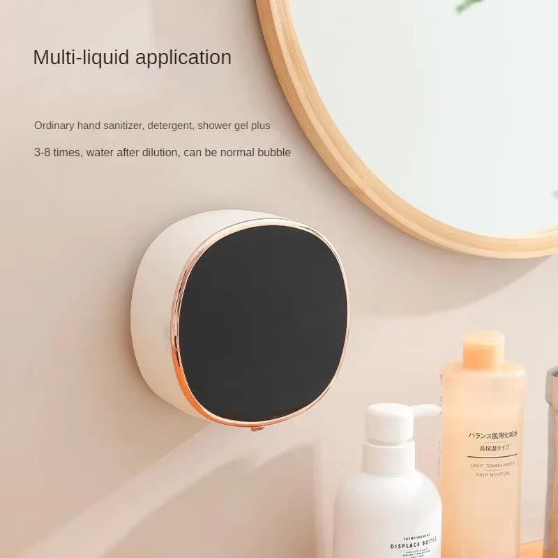 AeroSoap Smart Dispenser – Touchless Wall-Mounted Foam Soap Dispenser, Automatic & Rechargeable for Home & Bathroom