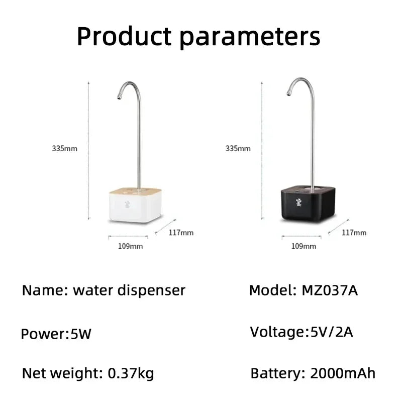 2-in-1 Electric Desktop Water Dispenser.